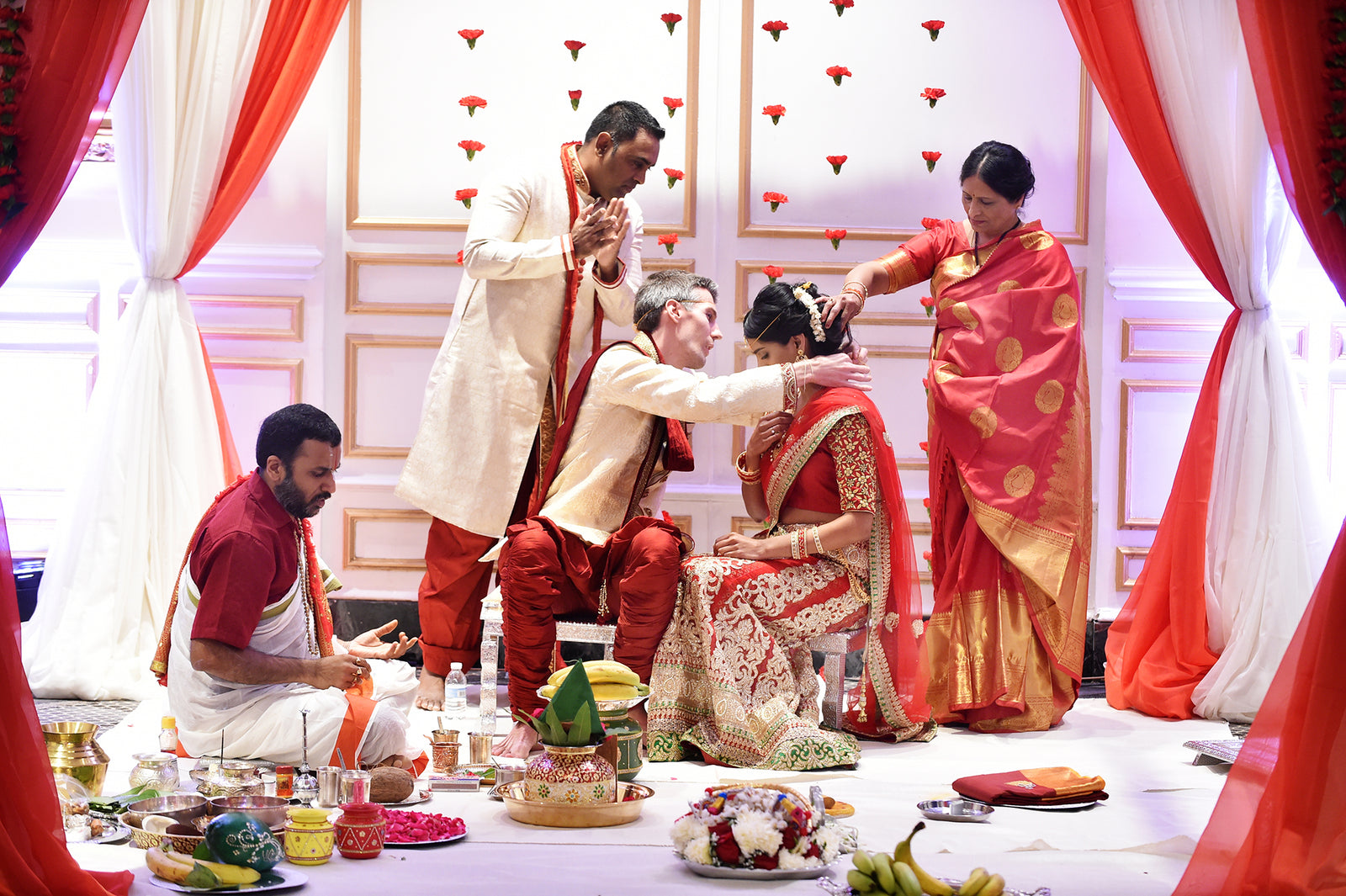 A Hindu Ceremony Meets a Black Tie Affair in Washington, D.C.