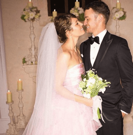 12 Celebrity Brides Who Refused to Wear White on Their Wedding Day