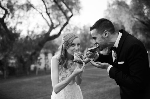 What Was Served for Dinner at This California Wedding? Pizza!