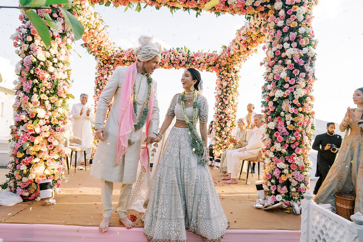 A Bollywood Royalty–Themed Sangeet Kicked Off This Multi-Day Wedding in Udaipur