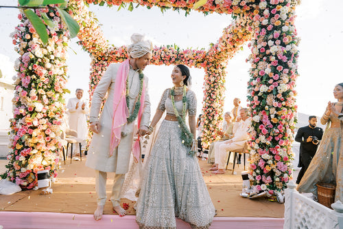 A Bollywood Royalty–Themed Sangeet Kicked Off This Multi-Day Wedding in Udaipur