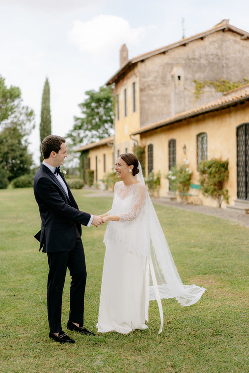 This Couple Headed to Italy for the First Time to Host Their Destination Wedding in Rome