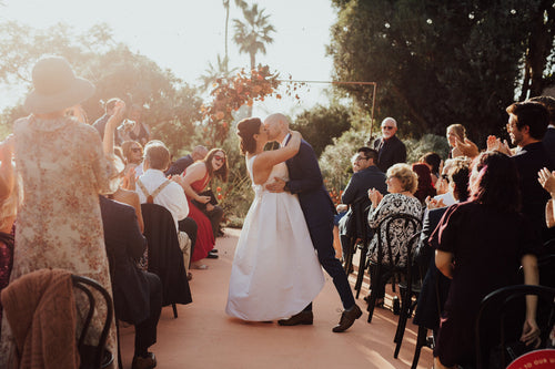 This Bride Found Her Wedding Dress Designer and Bridesmaids' Gifts on Over The Moon