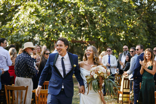A Sustainable Outdoor Intimate Summer Wedding Near Melbourne