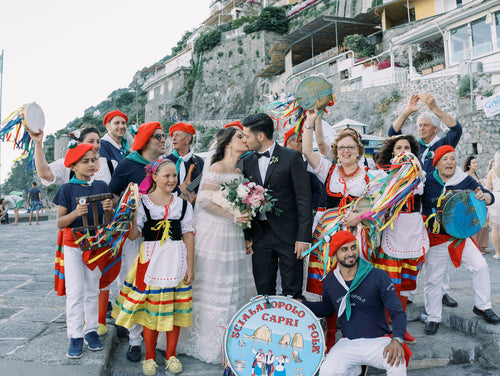 An Italian Summer Seaside Wedding in Positano