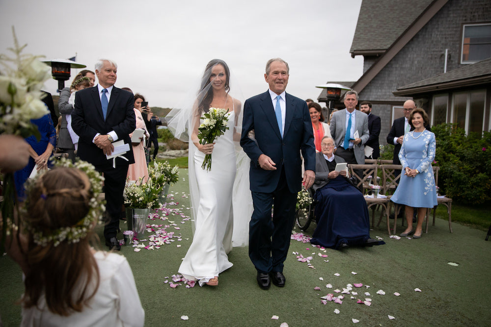 Barbara Bush Marries in a Secret Ceremony in Maine