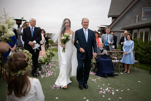 Barbara Bush Marries in a Secret Ceremony in Maine