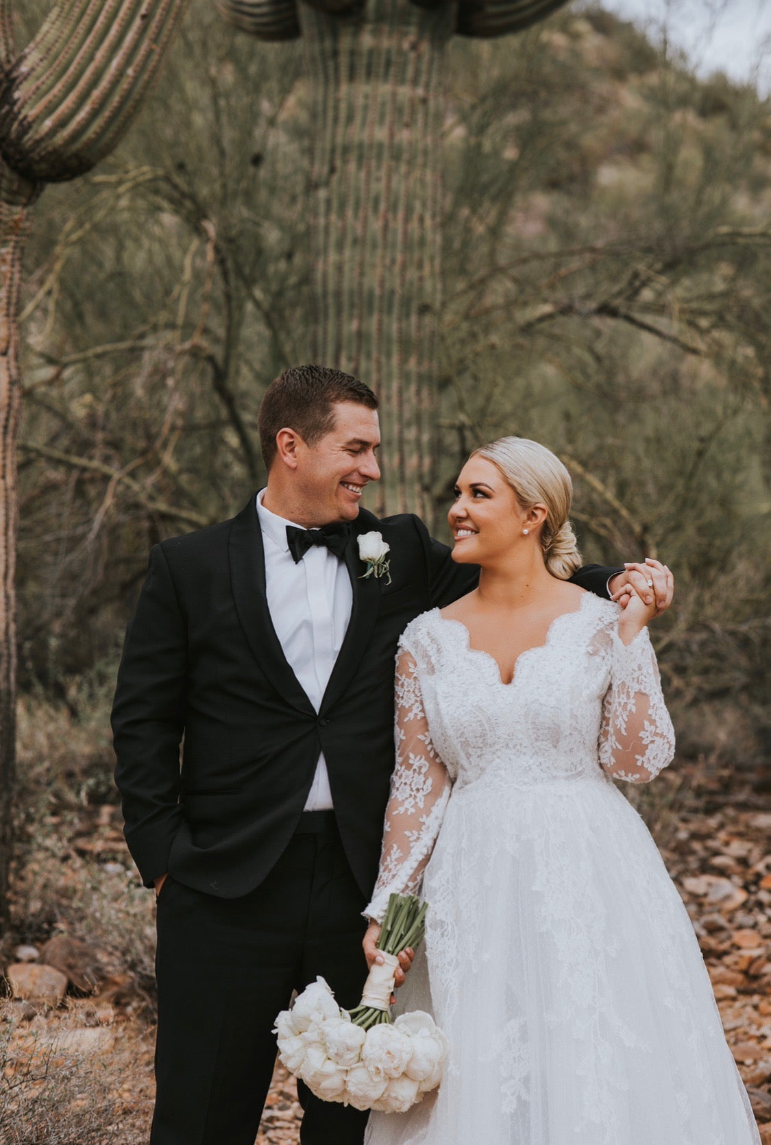 A New York City Hall Ceremony Followed by a Black-Tie Wedding in Arizona
