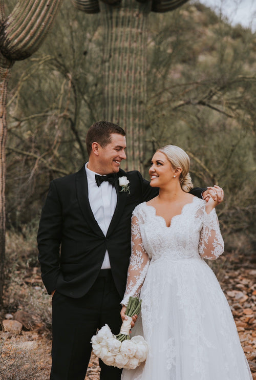 A New York City Hall Ceremony Followed by a Black-Tie Wedding in Arizona