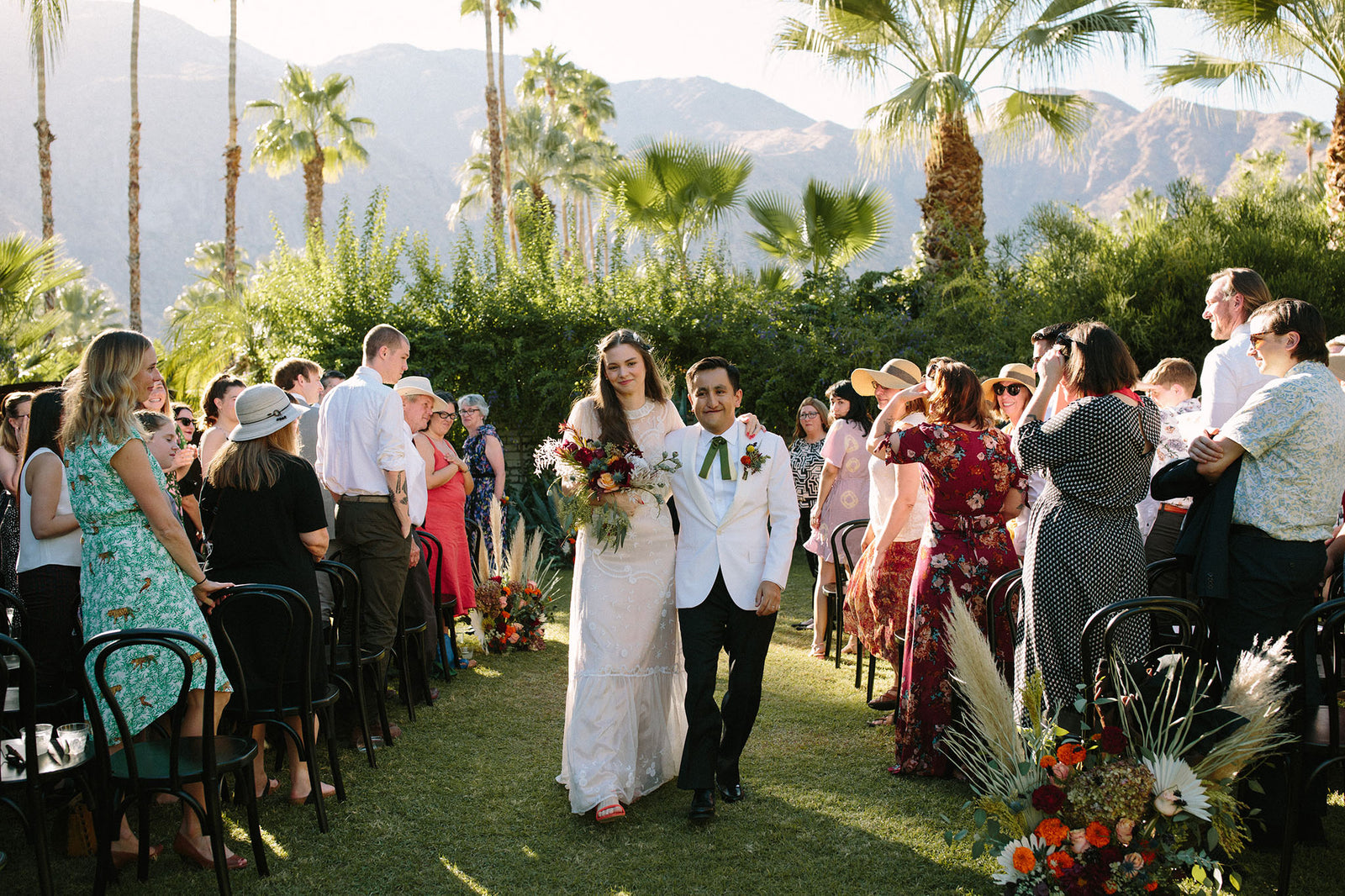 A Retro Desert Oasis Wedding in Palm Springs