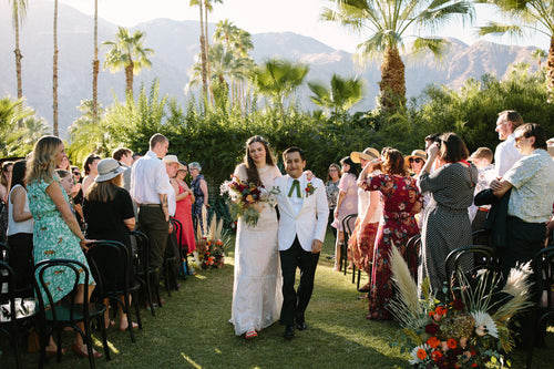 A Retro Desert Oasis Wedding in Palm Springs