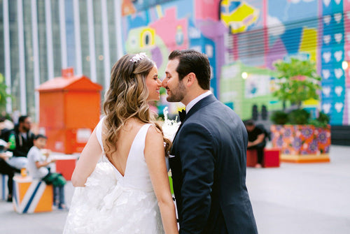 An Elegant Manhattan Wedding 107 Stories High at One World Observatory