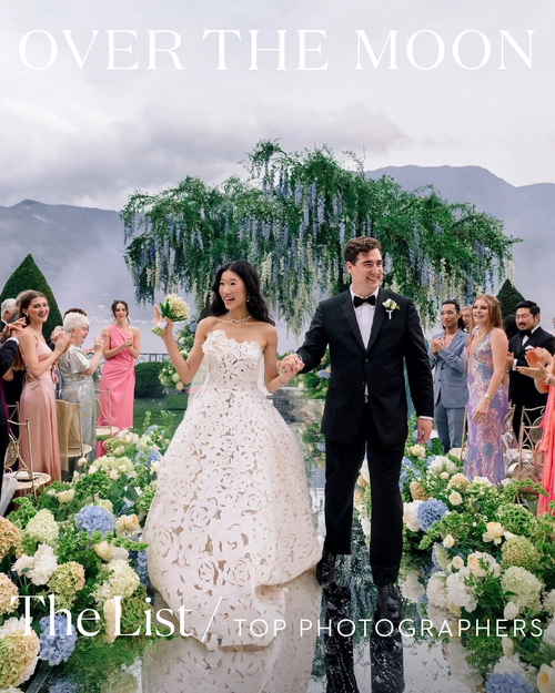 The Best Wedding Photographers: Over The Moon's 2025 List