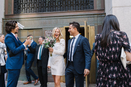 A Late Summer City Hall Wedding in New York