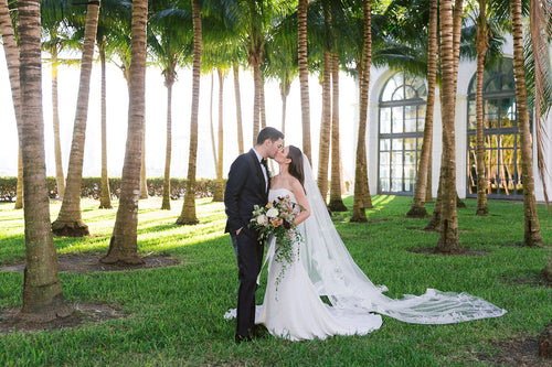An Elegant and Intimate, Palm Beach-Inspired Wedding at the Flagler Museum