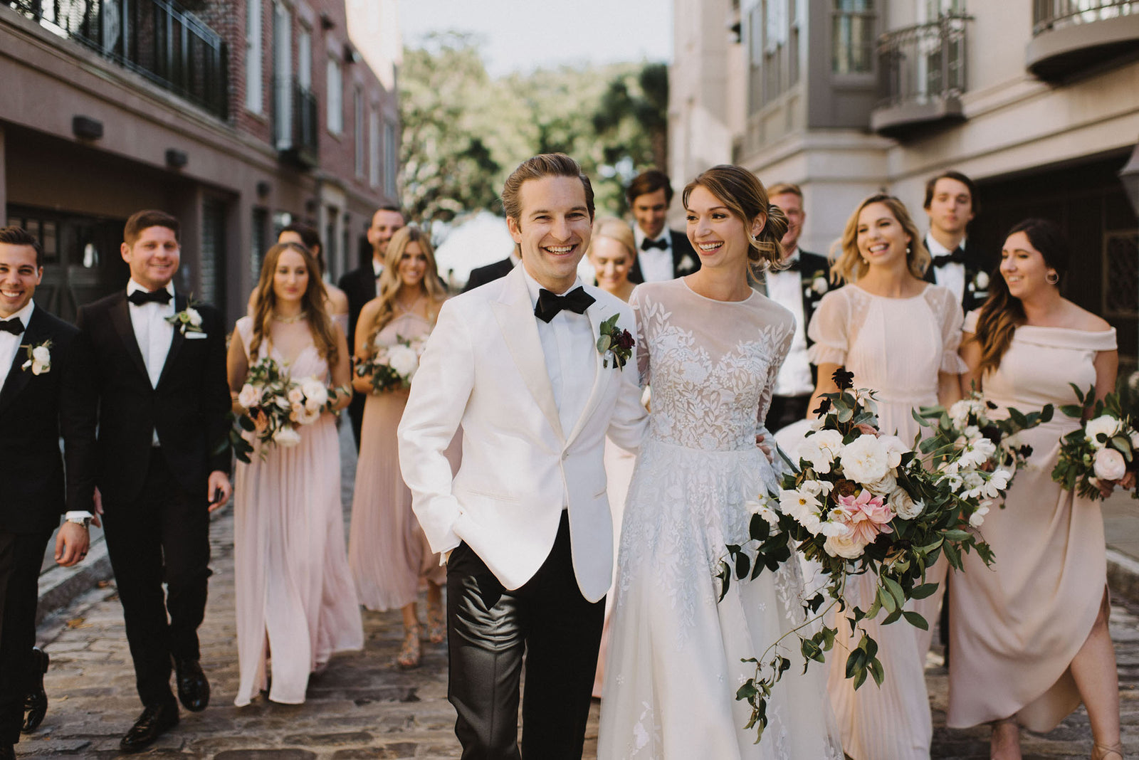 The Bride's Best Friend Became Her Sister-in-Law at This Fall Charleston Wedding