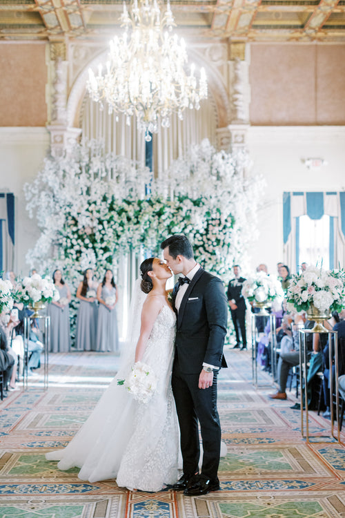 This Couple Danced the Foxtrot and Salsa at Their Elegant Wedding at The Biltmore