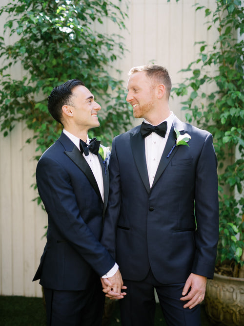 A Summer Wedding in Malibu Inspired by The Southwest and the Grooms' Love for Travel