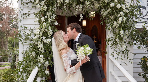 This Bride Wanted Her Wedding in Alabama to Have a Feminine, '90s-Bridal Feel
