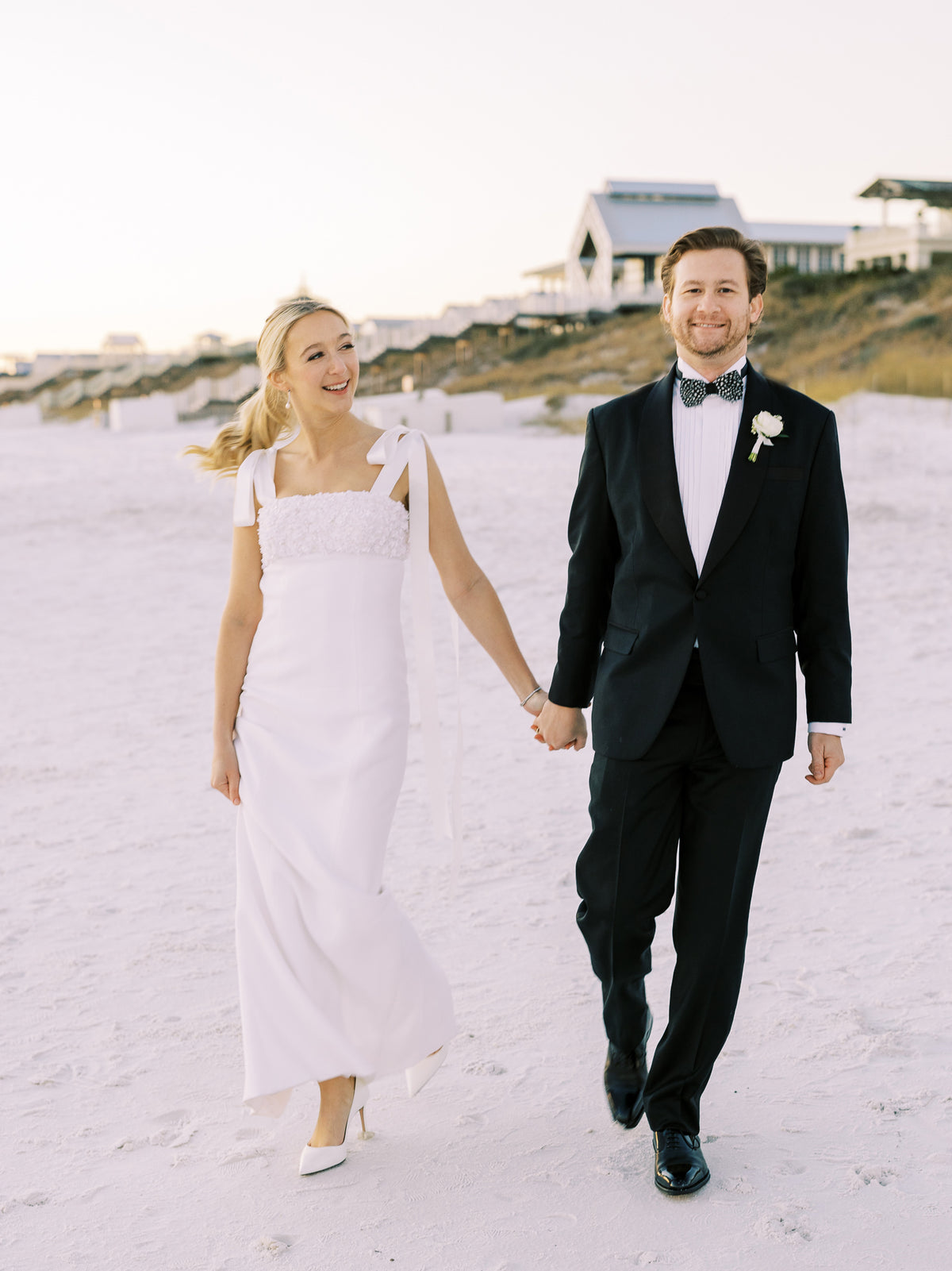 Easton Events Senior Producer Dawson Haynes Wore Carolina Herrera to Her Tropical Wedding in Santa Rosa Beach
