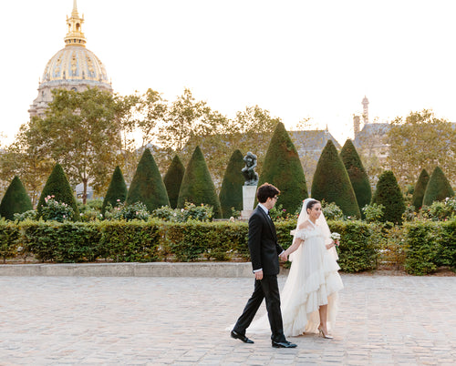 A Parisian Dream of a Wedding at the Rodin Museum