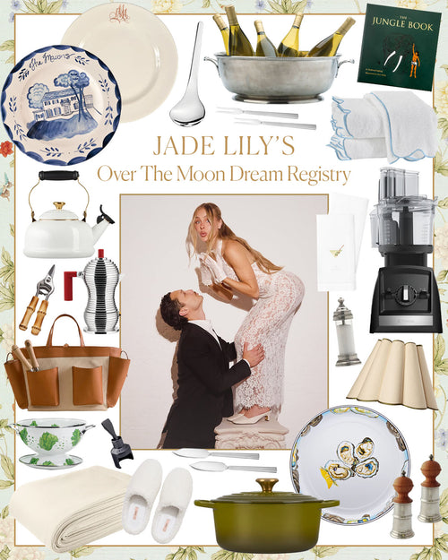 Jade Lily’s "Classic With an Extra Edge of Weird" Dream Regsitry