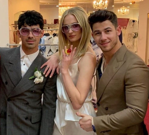Joe Jonas and Sophie Turner Tie The Knot in a Surprise Vegas Ceremony—Shop Her Elvis-Inspired Bridal Look