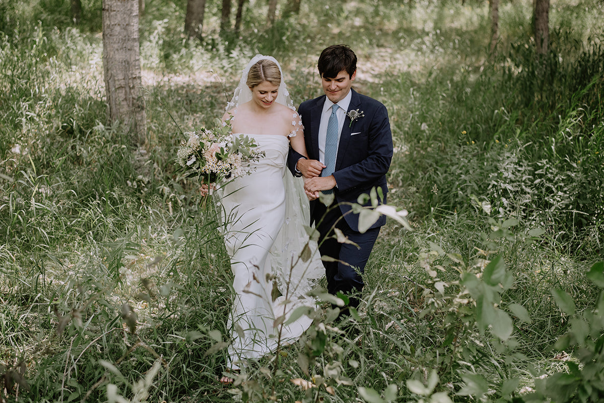 An Elegant, Camp-Inspired Forest Wedding in Sun Valley