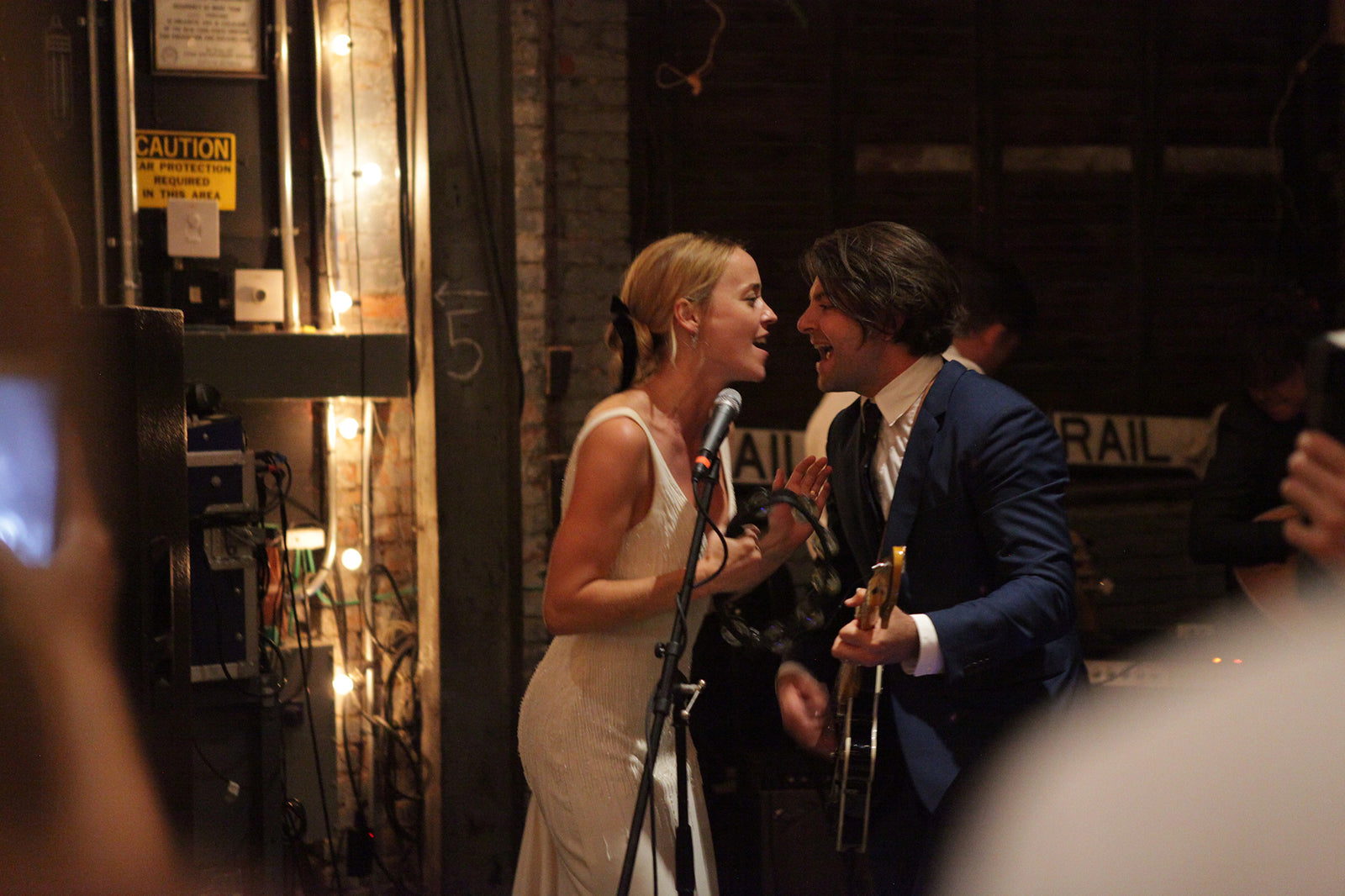 The Bride Played Bass and The Groom Was On Vocals at This Hudson Valley Wedding