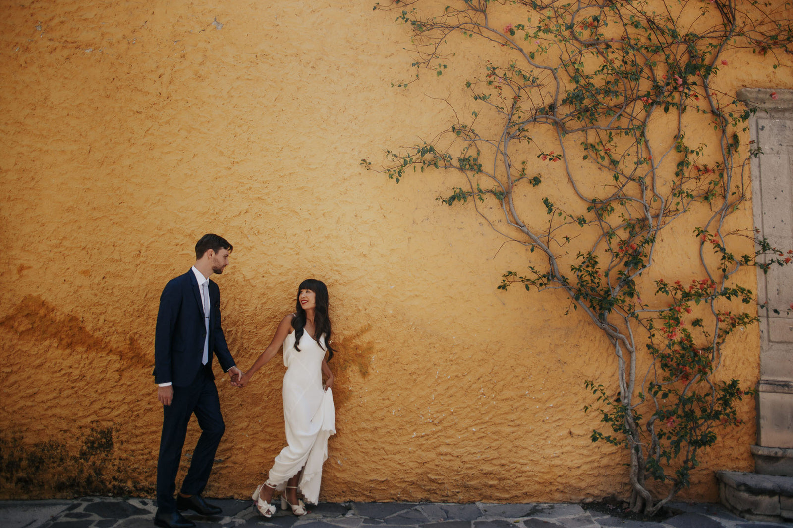 Everyone Jumped in the Pool at the End of this Summer Wedding in Mexico