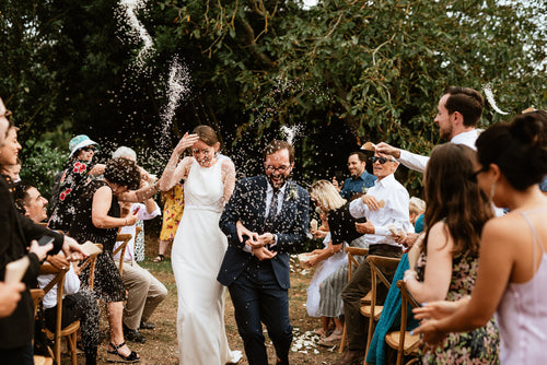 A French Garden Wedding in the Pays de La Loire Region