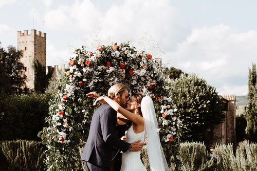 A Romantic and Bohemian Wedding Weekend in Tuscany