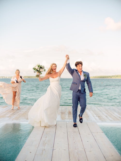 A Beachside Micro-Wedding in the Bahamas on the Groom's Birthday