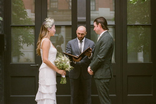 Highsnobiety VP of Client Services Haein Dorin's Tribeca Elopement