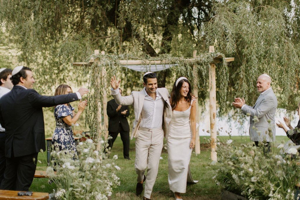 The Bride Wore Markarian and Gigi Burris to Her Micro-Wedding in Vermont
