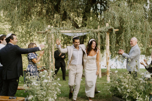 The Bride Wore Markarian and Gigi Burris to Her Micro-Wedding in Vermont