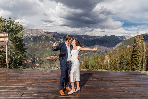 How Hannah Keogh and Teddy Gates Had a Courthouse Wedding in Telluride