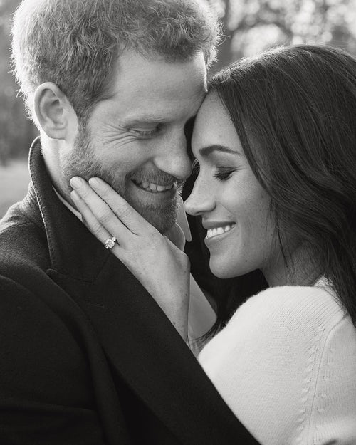 Prince Harry and Meghan Markle Release Stunning—and Surprisingly Informal—Engagement Photos