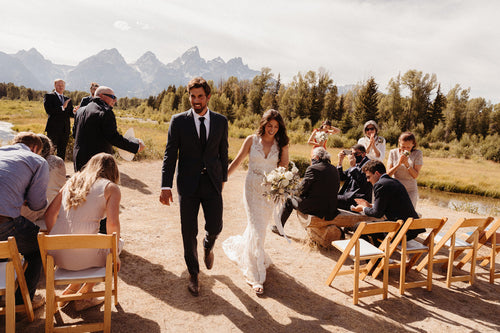 This Couple Said "I Do" Where They First Met in Grand Teton National Park