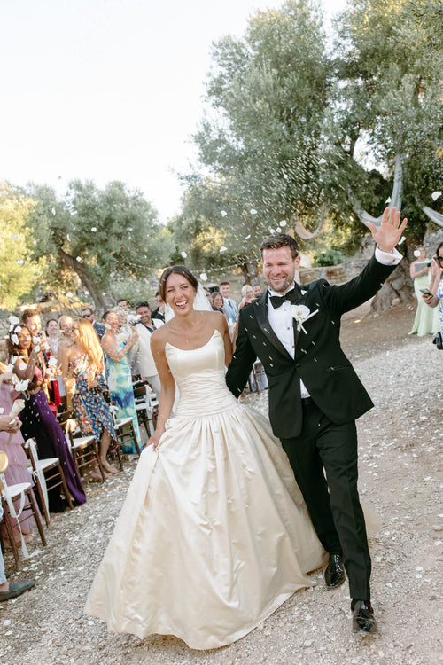 This Couple Said “I Do” in Las Vegas with Elvis Before Celebrating With a Vibrant Ceremony in Puglia