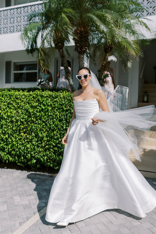 Over The Moon's Maddie Bush's Classic and Refined Yet Unexpected Dream Registry