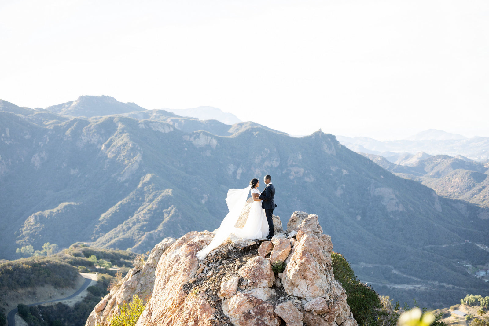 These Childhood Best Friends Married in the Malibu Hills