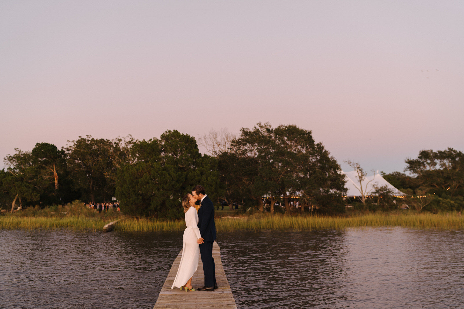 A Romantic Wedding at The Groom's Iconic Childhood Home on Wadmalaw Island