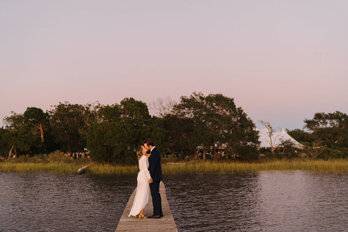 A Romantic Wedding at The Groom's Iconic Childhood Home on Wadmalaw Island