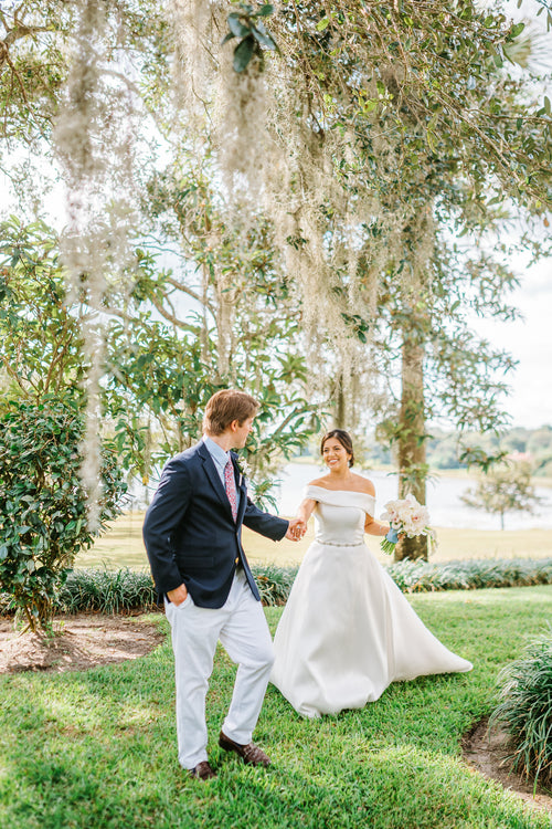 NBC Senior Producer Jenny Vasquez's Bilingual and Bicultural Wedding at The Groom's Grandparents' Home in Florida