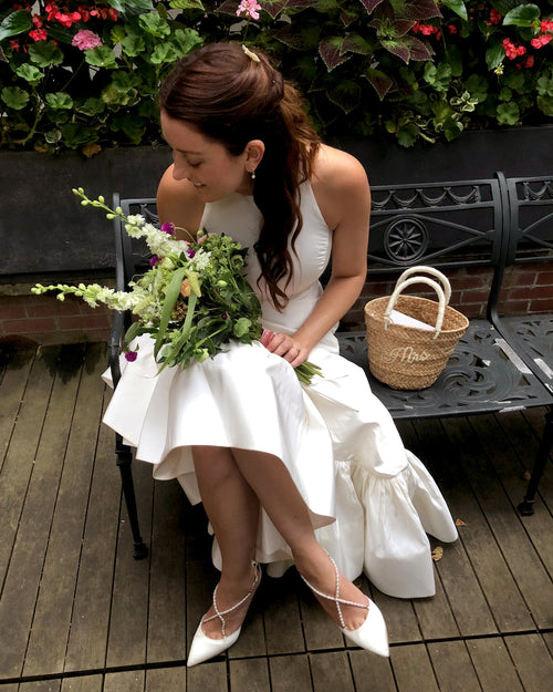 Fashion Editor Jessica Rawls Found Her Wedding Dress While Scrolling Through Instagram