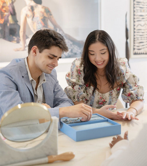 How An Over The Moon Editor Found Her Dream Engagement Ring at London Jeweler Du Jour Jessica McCormack