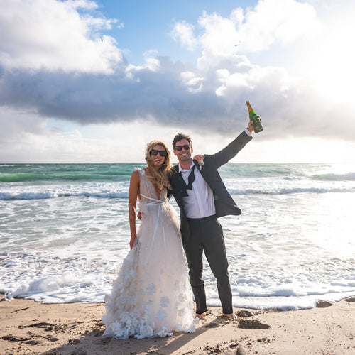 This Wedding in Palm Beach Kicked Off With a Gray Malin-Inspired Welcome Party