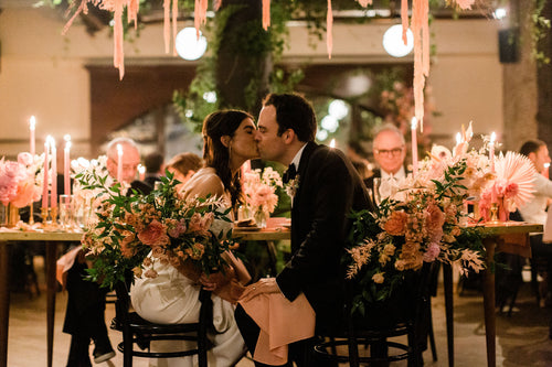 A Lush Ombré Floral Vibe at This Williamsburg Wedding