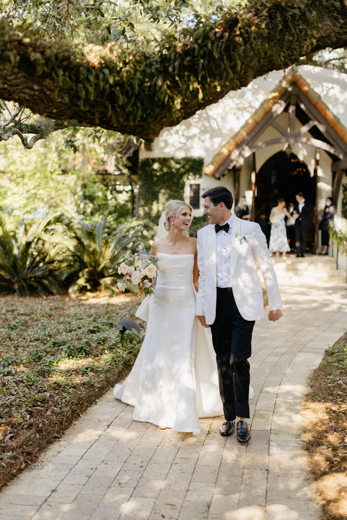 An Intimate Coastal Wedding on a Thursday Evening at Sea Island